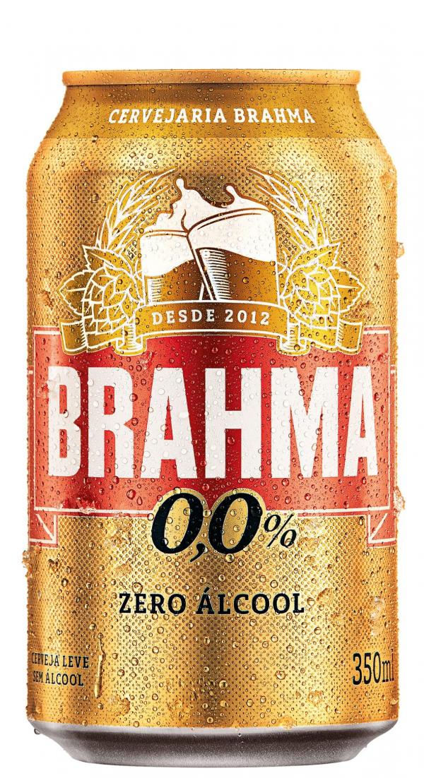 Brahma 0,0 alcool 350ml