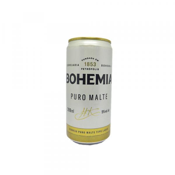 Cerveja Bohemia puro malte lata  269ml 