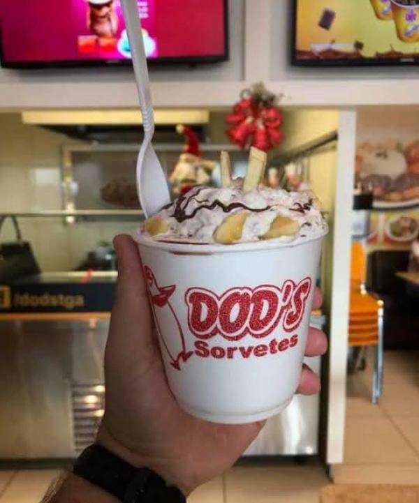 DODs mix de banana com Nutella