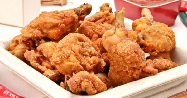 Frango a passarinho