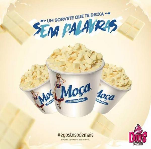 Sorvete Moça  250 ml