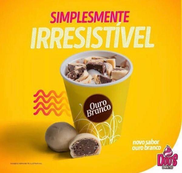Sorvete Ouro Branco 250 ml
