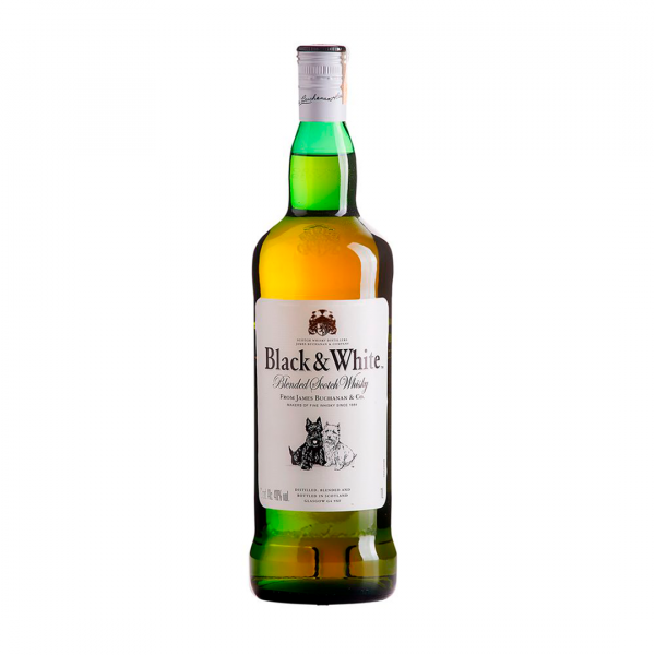 Whisky Black e White 1l